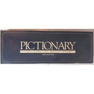 Vintage Family Game 1985 Pictionary The Game Of Quick Draw 3 To 16 Players